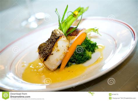 Delicious Main Course Gourmet Stock Image Image Of Lunch Celebration