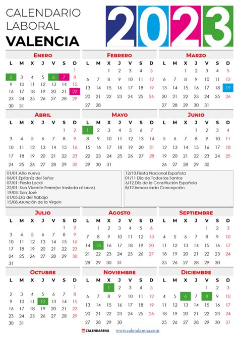 Boletín Oficial Estado Publica El Calendario Laboral 2023