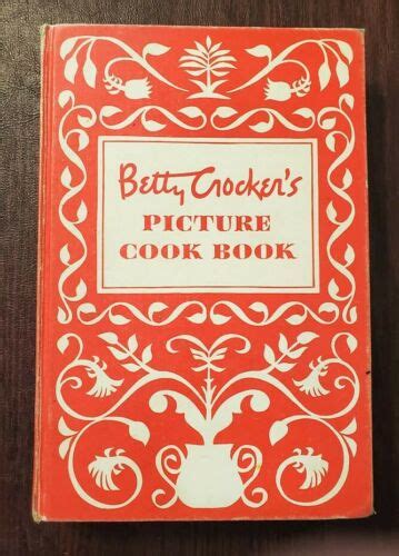 1950 Betty Crockers Picture Cook Book First Edition Third Printing
