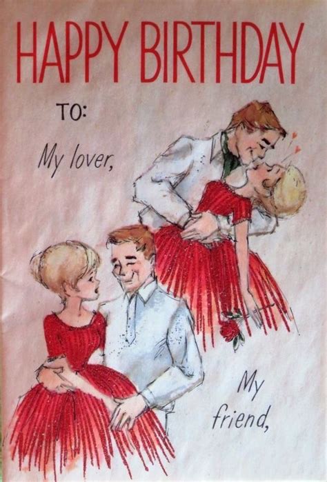 Pin By Daniele On Couples Vintage Birthday Cards Vintage Birthday Cards Vintage Birthday