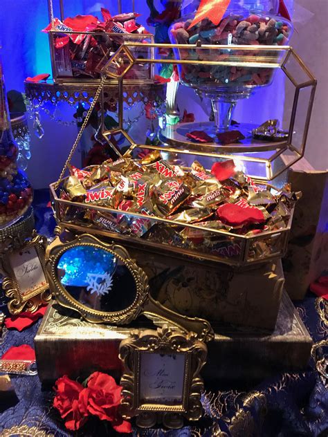 Beauty and The Beast inspired Candy Table by @lechicboutique_1 #