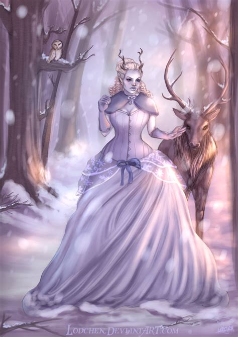 Snow Queen By Lodchen On Deviantart