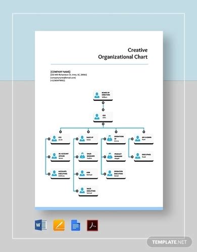 Vertical Organizational Chart 10 Examples Format Pdf Examples
