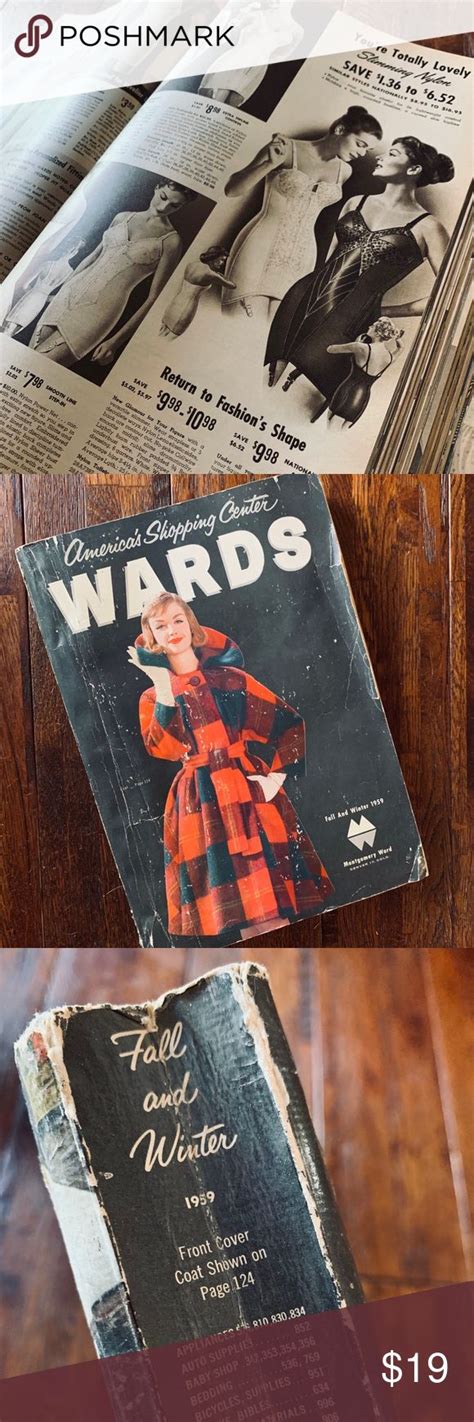 1959 Wards Catalog Vintage Girdle Conversation Piece Vintage