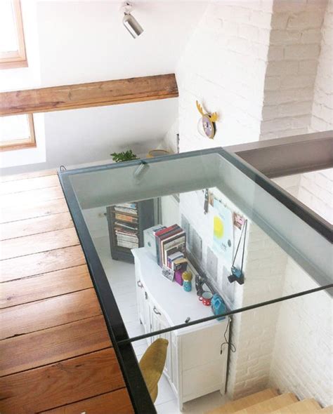 Casa Loft Glass Floor Apartment Design Home Decor Basement