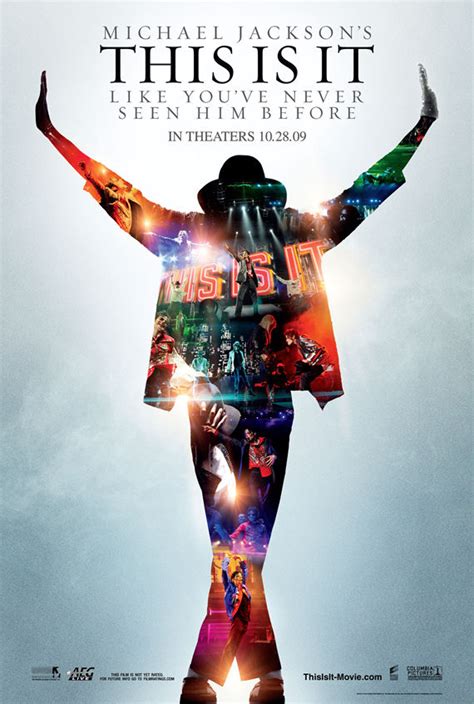 This Is It Película De Michael Jackson Afiche Oficial