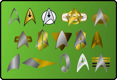 Star Trek Insignia And Combadges By Jonizaak On Deviantart