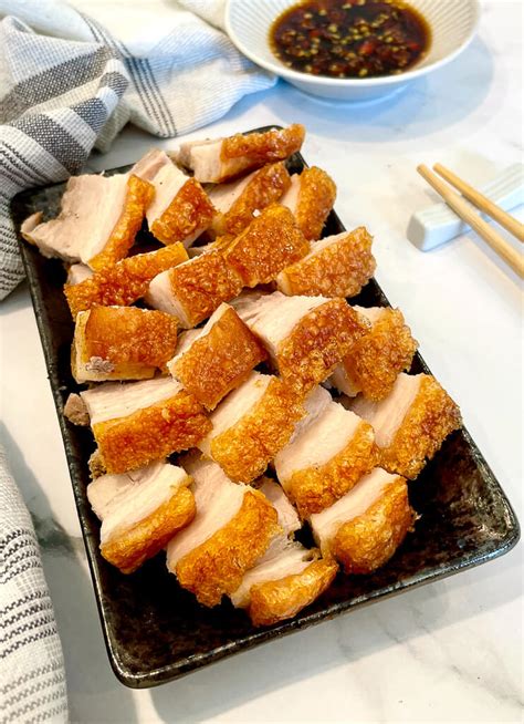 Easy Chinese Crispy Pork Belly Recipe