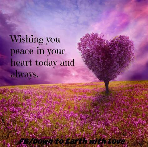 Wishing You Peace In Your Heart Loving Hands Yoga