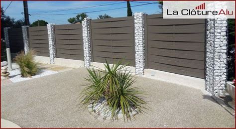 We did not find results for: Cloture en aluminium pose sur muret - séparation Gabion ...