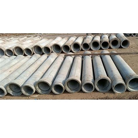 Concrete 200mm Np2 Rcc Hume Pipe For Construction Size 2 Meter