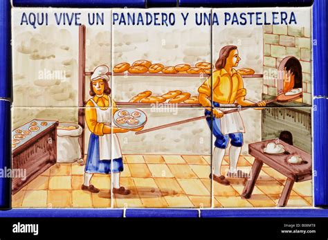 Bakery Pastry Shop Spanish Tiles Gata De Gorgos Alicante Costa