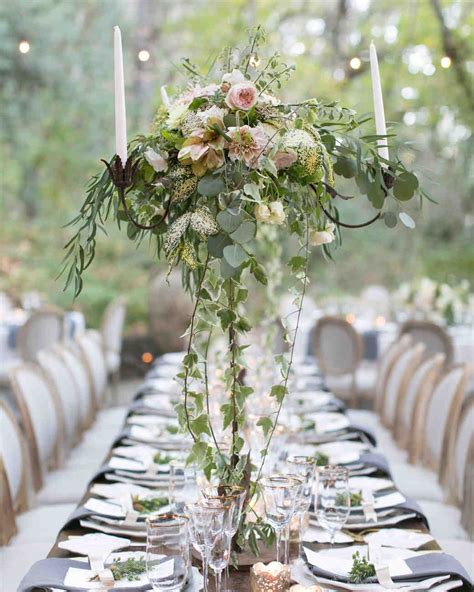 Have an idea of the flowers you want, talk to your local florist, and then plan to order them if your wedding is outside, she suggests wrapping fishing wire around the table to keep your. 50 Wedding Centerpiece Ideas We Love | Martha Stewart Weddings