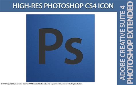 Adobe Photoshop Cs4 Icon By Maoractive On Deviantart