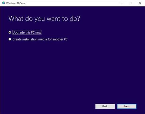 How To Use Windows 10 Media Creation Tool To Create Installation Media