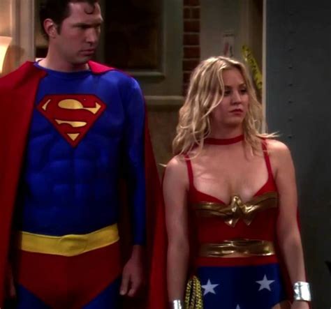 Pop Minute Kaley Cuoco Wonder Woman Photos Photo 4