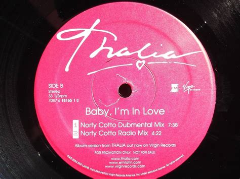 Thalia Baby I´m In Love 3 Tracks Importado 70000 En Mercado Libre