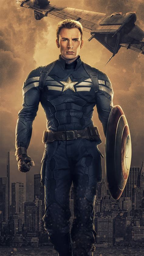 19 Captain America Winter Soldier Phone Wallpaper