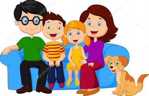 Resultado De Imagen Para Imagenes De Familia Animadas Cartoons Reading