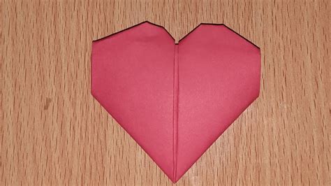 ♥️ Origami Heart ♥️ How To Make Origami Heart Shape Youtube