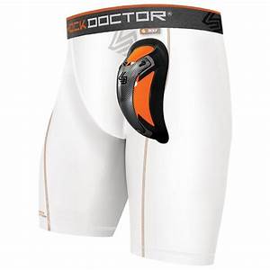 Shock Doctor 337 Youth Compression Short W Ultra Carbon Flex Cup