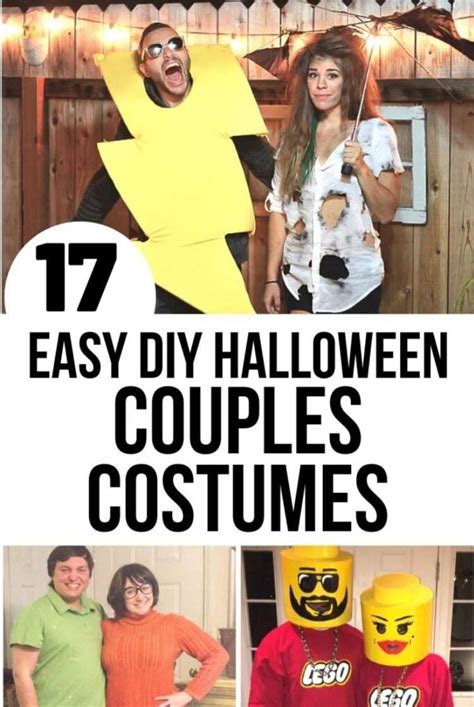 41 Diy Couples Costumes For Halloween Stayglam 46 Off