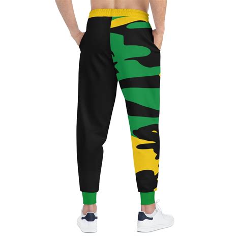 Jamaica Sweatpants Jamaican Flag Camo Athletic Joggers Out Of Etsy