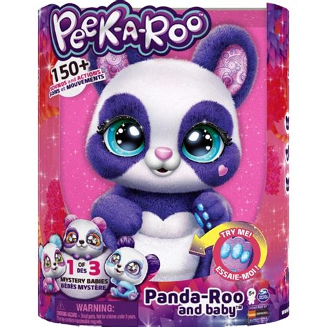 Spin Master Interactive Panda Roo Plush Toy With Mystery Baby Plysdyr