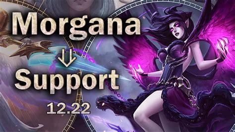 Morgana Vs Seraphine Support Full Game League Of Legends Patch
