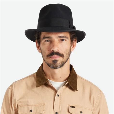 Brixton Hats Paco Wool Felt Fedora Hat All Fedoras
