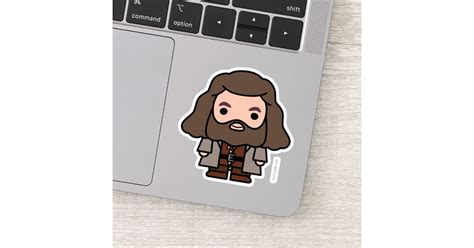 Hagrid Cartoon Character Art Sticker Zazzle