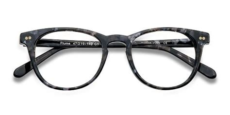 Bristol Rectangle Gray Floral Full Rim Eyeglasses Eyebuydirect Eyebuydirect Eyeglasses
