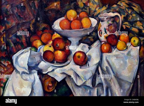 Still Life Paul Cezanne Apples Oranges Hi Res Stock Photography And