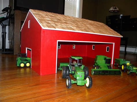 Toy Barn Great T Idea For A Kid That Has Lots Of Tractors Kids
