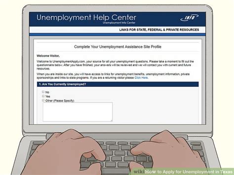 How To Apply For Unemployment In Texas 10 Steps With Pictures