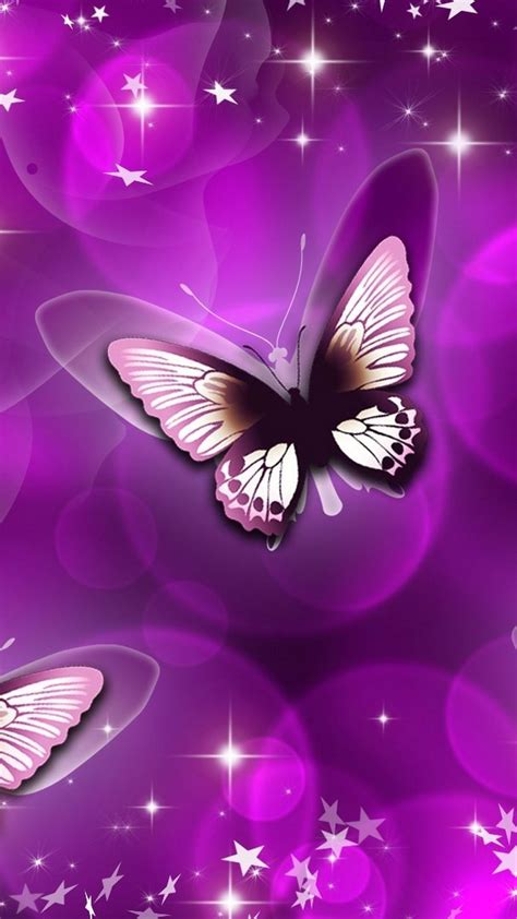 Purple Aesthetic Butterflies Wallpapers Wallpaper Cave Ab0