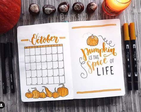 Best October Bullet Journal Ideas That Youll Love The Smart Wander