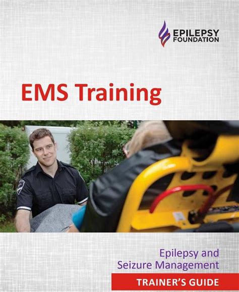 Ems Epilepsy And Seizure Management Trainers Guide Pdf Download For