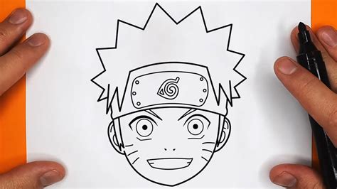 Como Dibujar A Naruto Uzumaki Naruto Shippuuden Paso A Paso F Cil