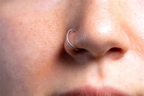 Nose Ring Size Chart Nose Ring Sizes Piercing Chart P