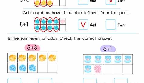 even and odd numbers worksheets for grade 1 k5 learning - odd and even