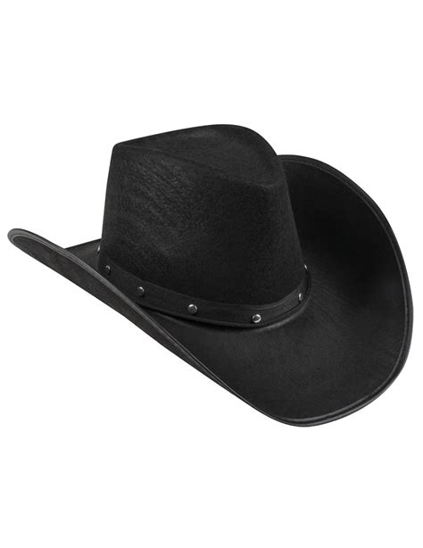 Sombrero Vaquero Negro Adulto Sombrerosy Disfraces Originales Baratos