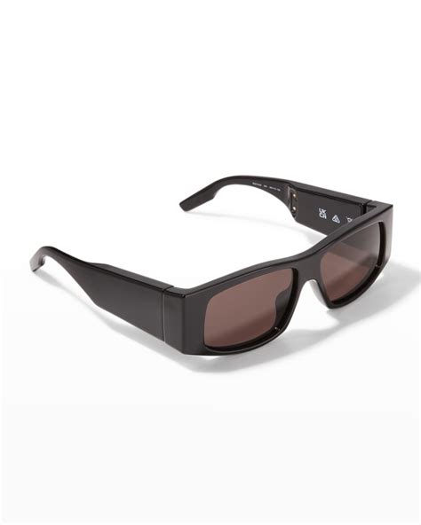 Balenciaga Unisex Injection Navigator Sunglasses Neiman Marcus