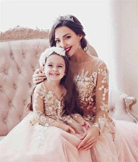photo shoot mother and daughter dresses blush matching dresses etsy girls lace dress mother