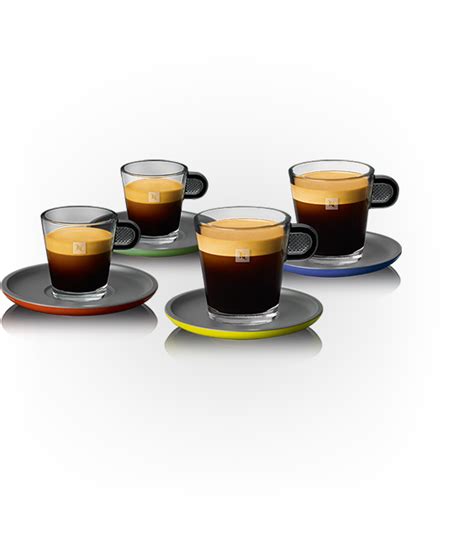 Nespresso Coffee Cups Glass Caf Intenso Nespresso Enjoy A Cup Of