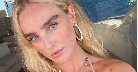 Perrie Edwards Shows Off Her Biggest Body Hangup In Natural Ibiza