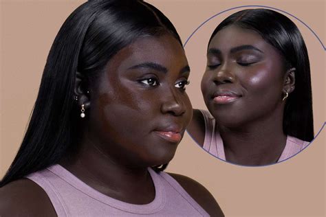 Light Makeup For Dark Skin Tutorial Pics