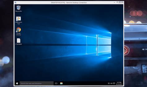 Get connected with remote access. Setting Up a Windows Remote Desktop Connection