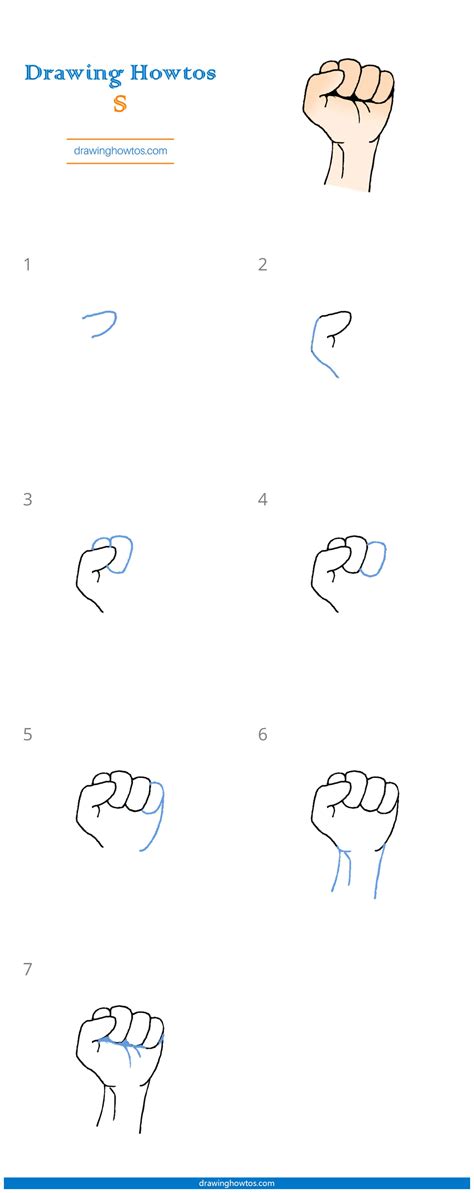 Https://tommynaija.com/draw/how To Draw A Fist Step By Step