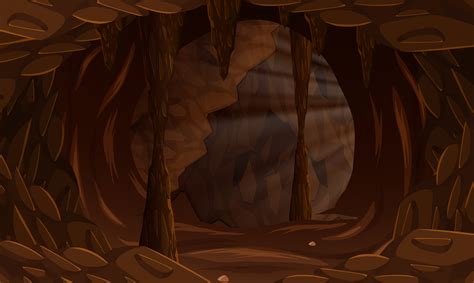A Dark Cave Landscape Download Free Vectors Clipart